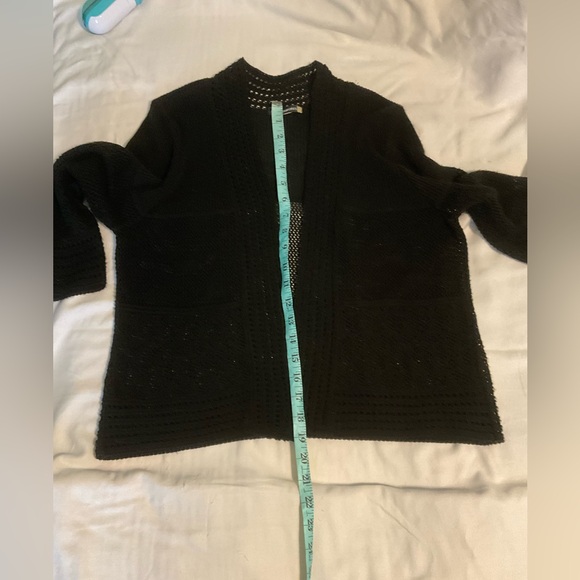 Sweaterworks Black Cardigan Sweater - Picture 4 of 6